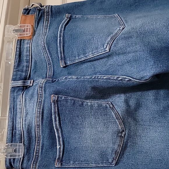 Dear John Blaire Straight Leg Distressed Raw Hem Jeans Size 27 - Picture 9 of 12